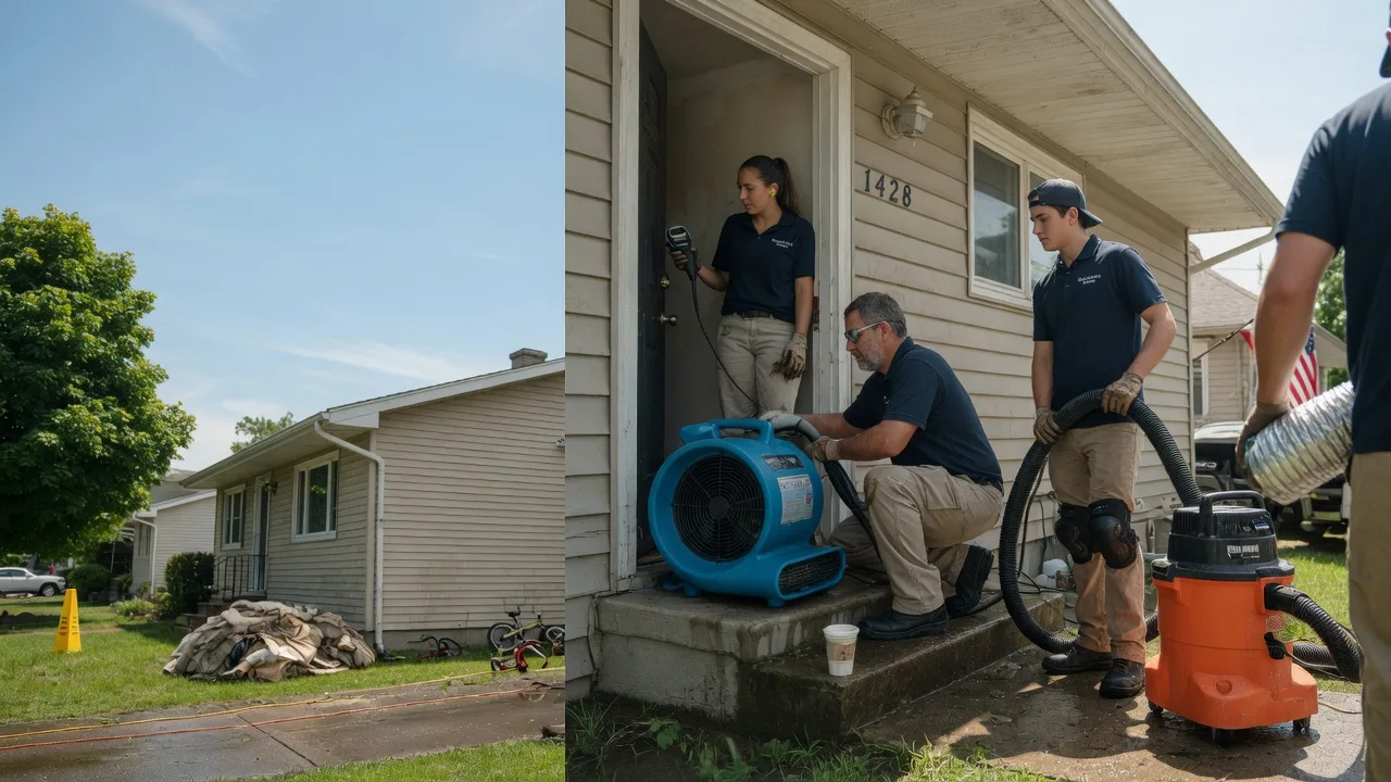 Water Damage Restoration in Piper City, IL near me